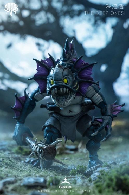 Cthulhu San Zero The Deep One (Purple Ver.) 1/12 Scale Action Figure Gallery Image 3