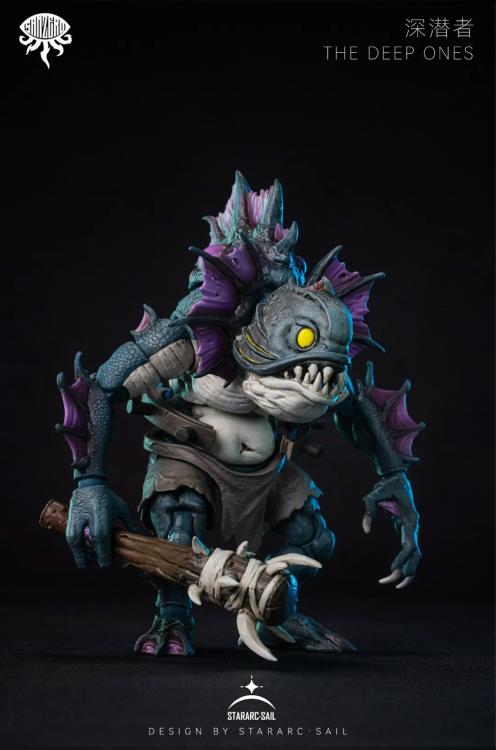 Cthulhu San Zero The Deep One (Purple Ver.) 1/12 Scale Action Figure Gallery Image 8