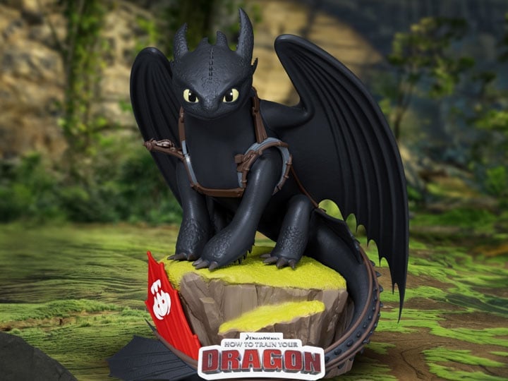 c*e様 【別珍】ミッションディストリクト DRAGONES DEL Lサイズ How to Train Your Dragon D-Stage DS-172 Toothless Statue