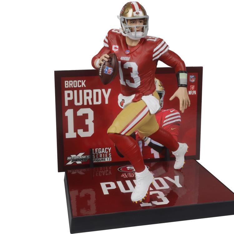 NFL SportsPicks Brock Purdy (San Francisco 49ers) 7" Posed Figure Gallery Image 4