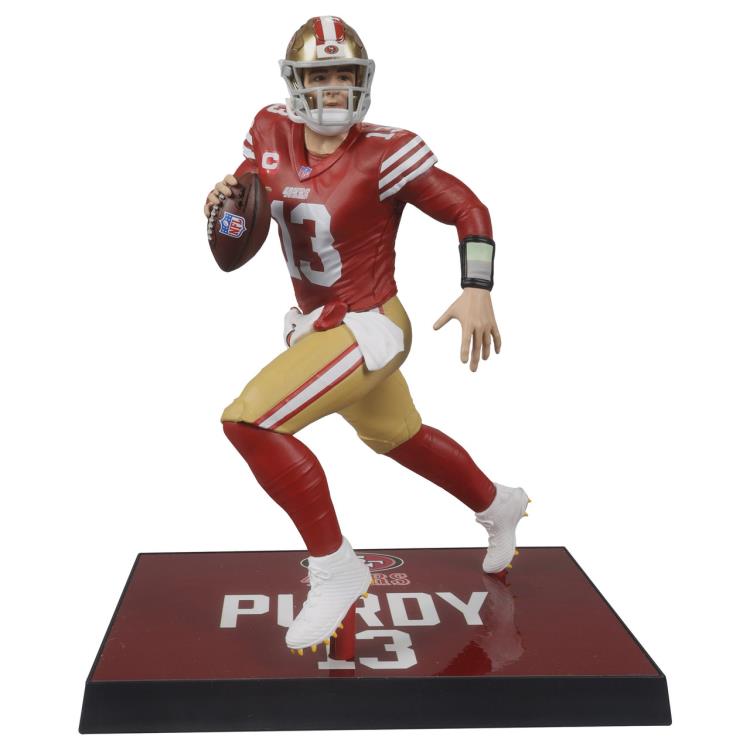 NFL SportsPicks Brock Purdy (San Francisco 49ers) 7" Posed Figure Gallery Image 5