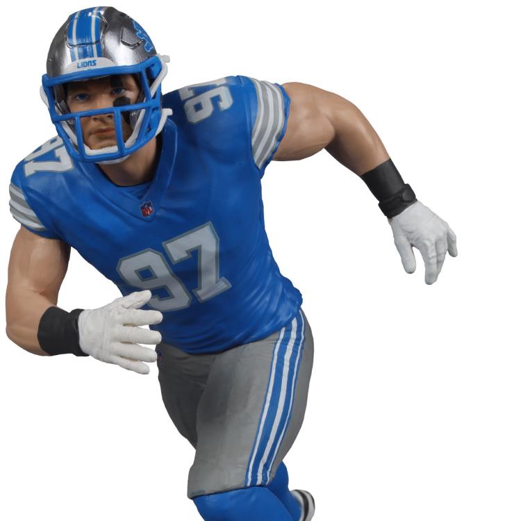 NFL SportsPicks Aiden Hutchinson (Detroit Lions) 7" Posed Figure Gallery Image 6