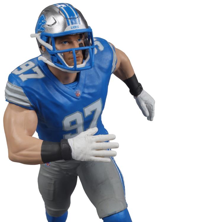 NFL SportsPicks Aiden Hutchinson (Detroit Lions) 7" Posed Figure Gallery Image 5