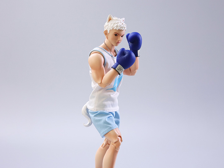 Puppy Guy 01 White Samoyed 1/6 Scale Action Figure Gallery Image 1