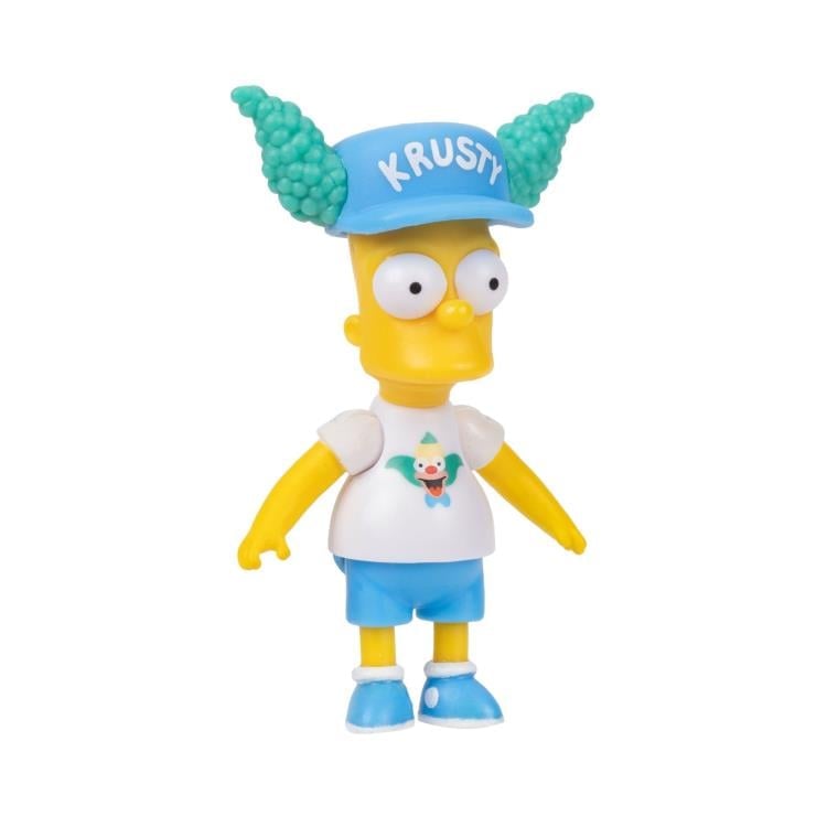 The Simpsons Bart (Krusty the Clown Hat) 2.5-Inch Scale Action Figure Gallery Image 3