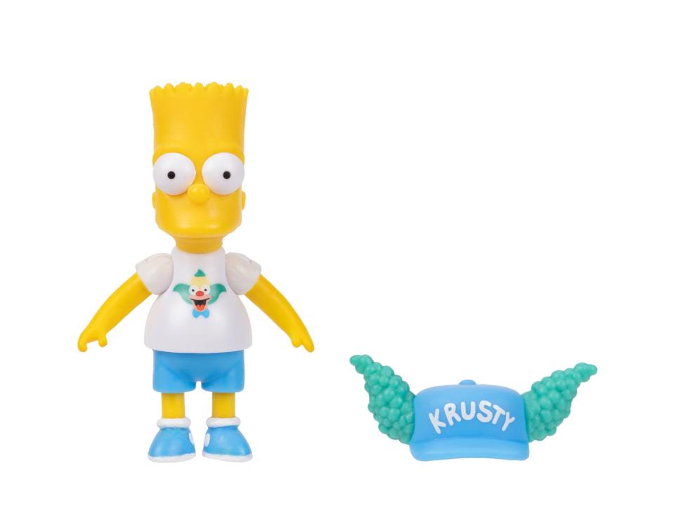 The Simpsons Bart (Krusty the Clown Hat) 2.5-Inch Scale Action Figure Gallery Image 4
