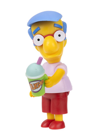 The Simpsons 2.5" Milhouse with Squishy Action Figure Gallery Image 2