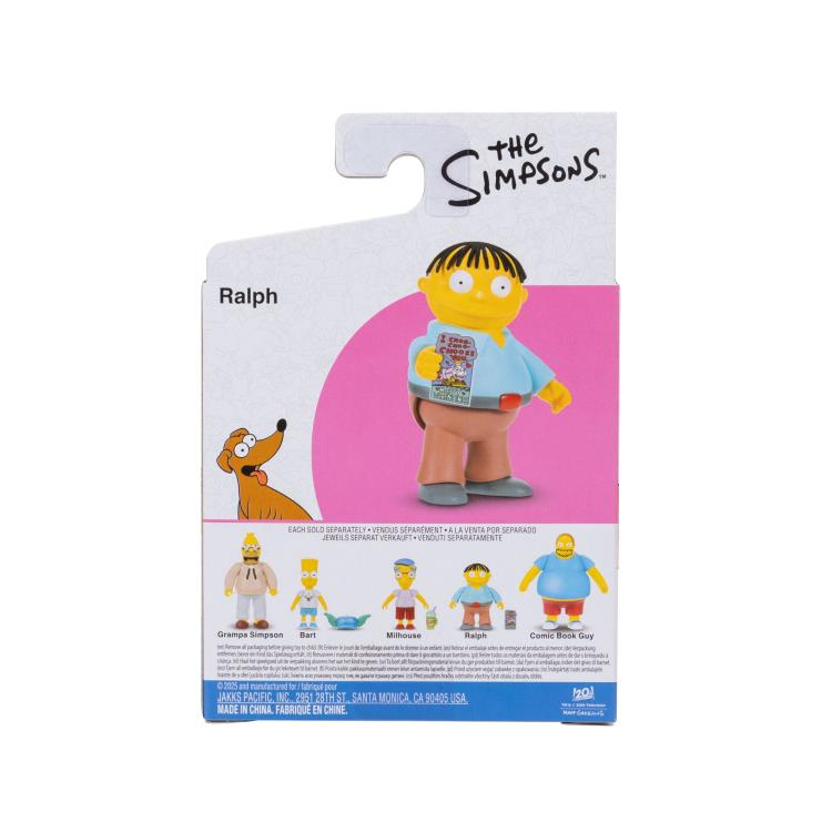 The Simpsons 2.5" Ralph Wiggum (Valentine Card) Action Figure Gallery Image 6