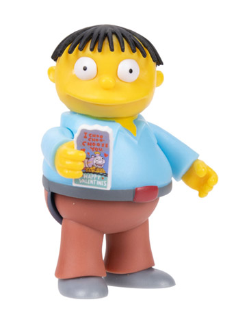 The Simpsons 2.5" Ralph Wiggum (Valentine Card) Action Figure Gallery Image 2