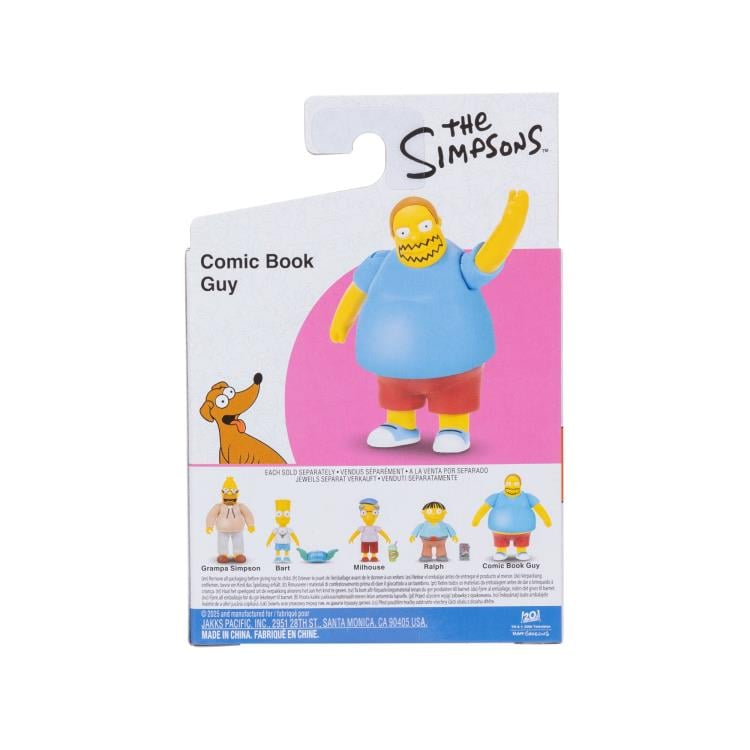 The Simpsons 2.5" Comic Book Guy Action Figure Gallery Image 6