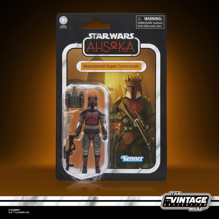 Star Wars: The Vintage Collection Mandalorian Super Commando (Ahsoka) Action Figure Gallery Image 8