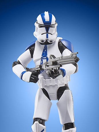 Star Wars: The Vintage Collection 501st Legion Clone Trooper (Obi-Wan Kenobi) Action Figure Gallery Image 2