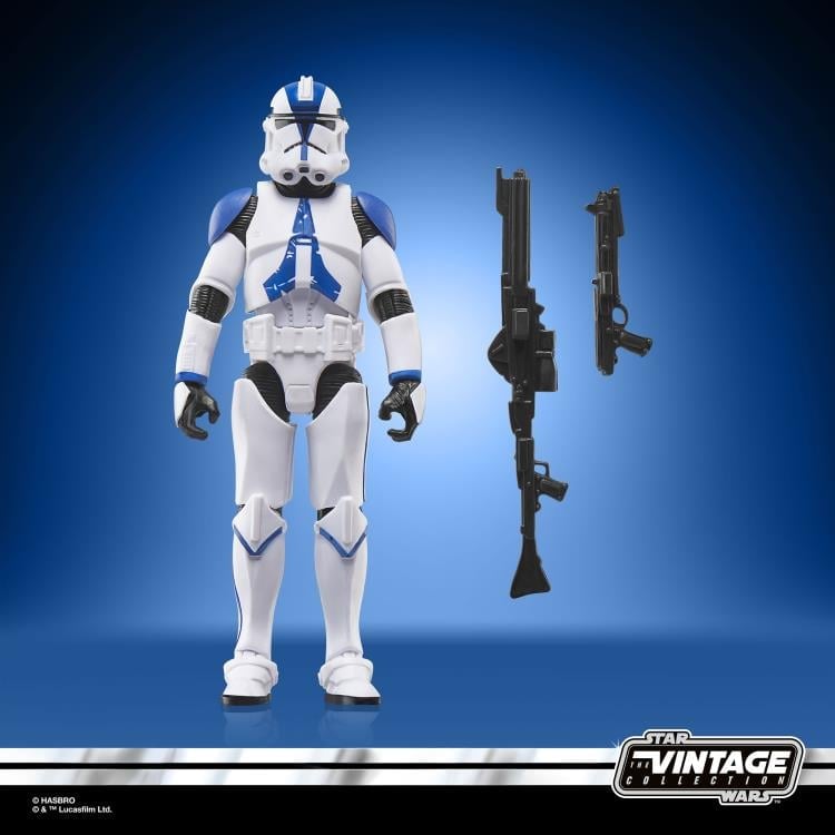 Star Wars: The Vintage Collection 501st Legion Clone Trooper (Obi-Wan Kenobi) Action Figure Gallery Image 8