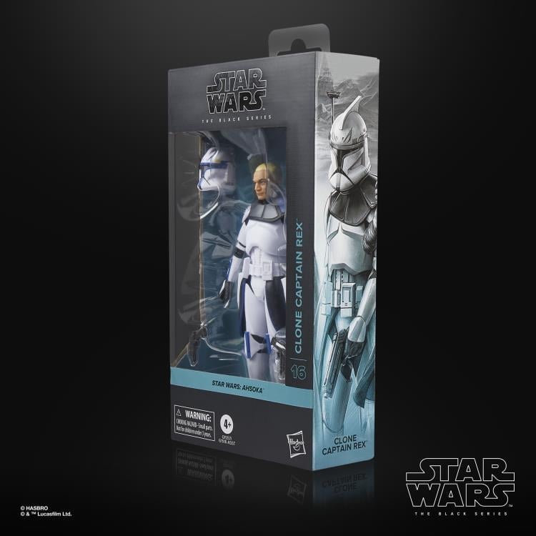 Star Wars: The Black Series 6" Clone Captain Rex (Ahsoka) Action Figure Gallery Image 11