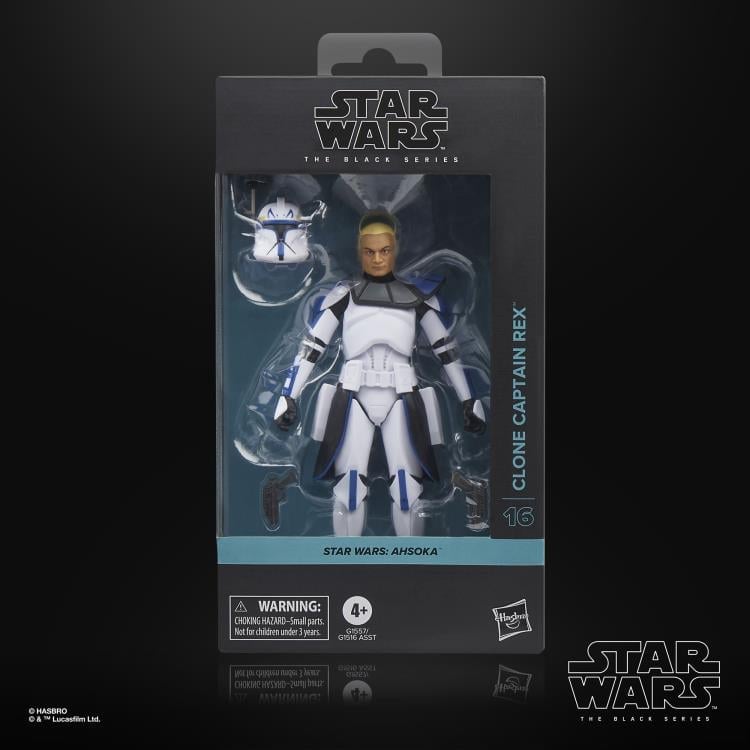 Star Wars: The Black Series 6" Clone Captain Rex (Ahsoka) Action Figure Gallery Image 10