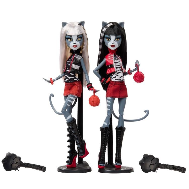 Monster High Boo-riginal Creeproduction Meowlody & Purrsephone Doll Two-Pack Gallery Image 4