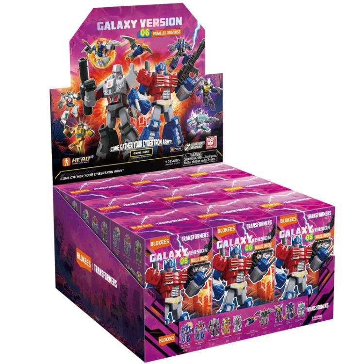 Transformers Galaxy Version Vol.6 Parallel Universe Box of 9 Random Model Kits Gallery Image 23