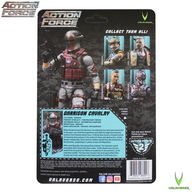 Action Force Garrison Cavalry 1/12 Scale Action Figure (Reissue) Gallery Image 5