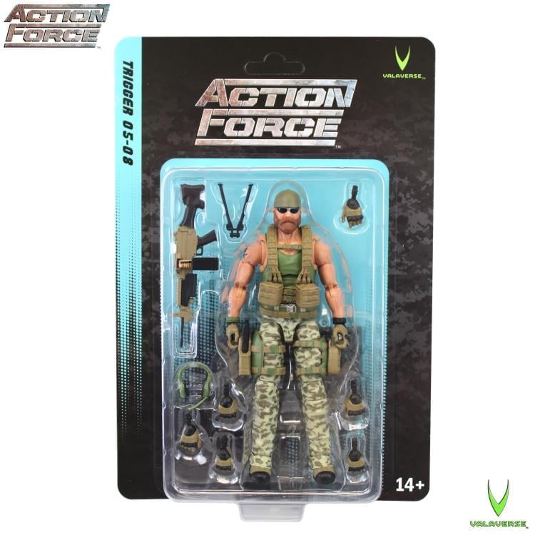 Action Force Trigger 1/12 Scale Action Figure (Reissue) Gallery Image 4