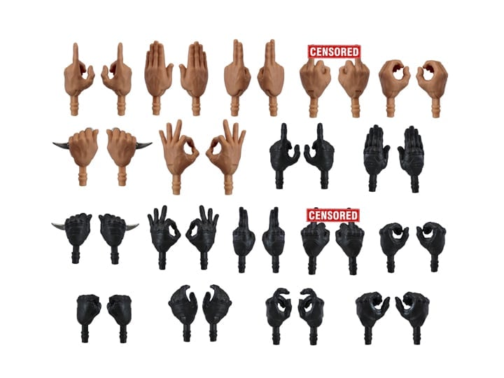 Action Force Hand Pack (Alpha) 1/12 Scale Accessory Set Gallery Image 1