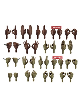 Action Force Hand Pack (Bravo) 1/12 Scale Accessory Set Gallery Image 2
