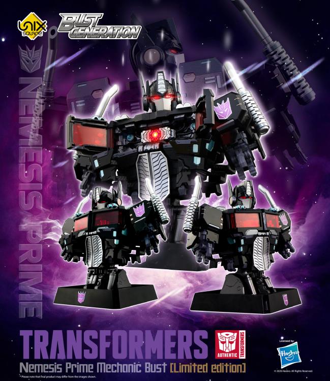 Transformers Bust Generation Nemesis Prime Mechanic Bust
