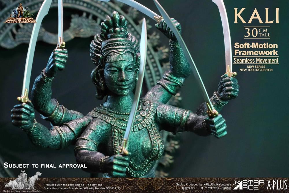 The Golden Voyage of Sinbad Ray Harryhausen 100th Anniversary Soft-Motion Series Kali Action Figure Gallery Image 5
