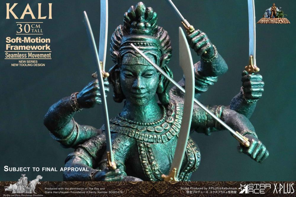 The Golden Voyage of Sinbad Ray Harryhausen 100th Anniversary Soft-Motion Series Kali Action Figure Gallery Image 3