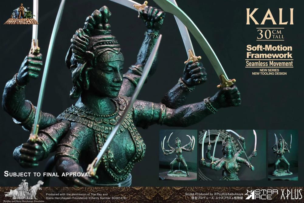 The Golden Voyage of Sinbad Ray Harryhausen 100th Anniversary Soft-Motion Series Kali Action Figure Gallery Image 6