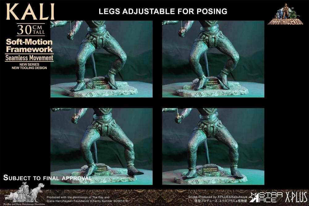 The Golden Voyage of Sinbad Ray Harryhausen 100th Anniversary Soft-Motion Series Kali Action Figure Gallery Image 10