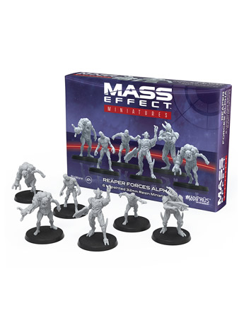 Mass Effect: The Board Game Reaper Forces Alpha Resin Miniatures Set Gallery Image 2