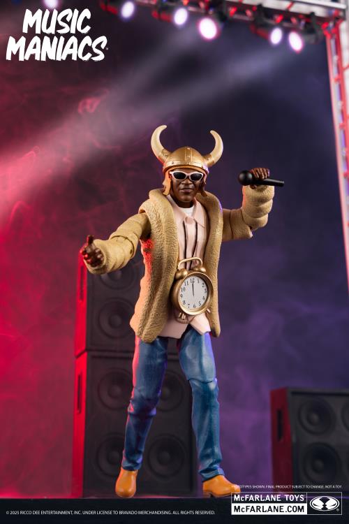Flavor Flav Music Maniacs Hip Hop 6" Limited Edition Action Figure Gallery Image 6