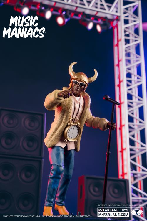 Flavor Flav Music Maniacs Hip Hop 6" Limited Edition Action Figure Gallery Image 10