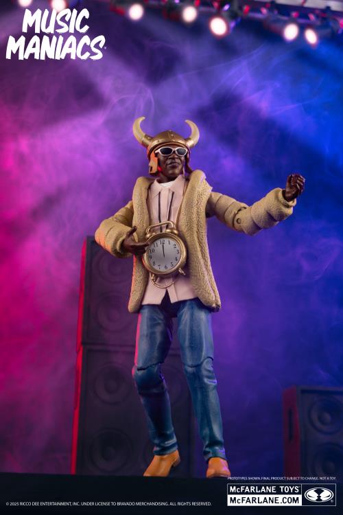 Flavor Flav Music Maniacs Hip Hop 6" Limited Edition Action Figure Gallery Image 4