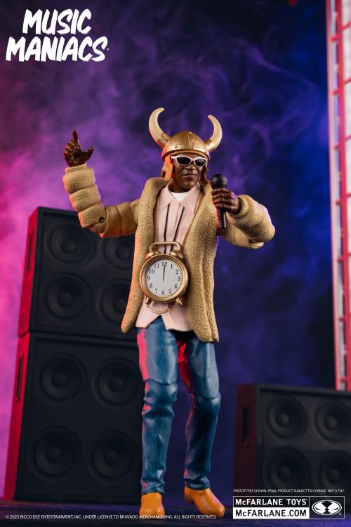 Flavor Flav Music Maniacs Hip Hop 6" Limited Edition Action Figure Gallery Image 5