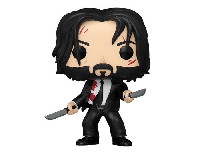 John Wick Pop! Movies #1763 John Wick with Dual Knives Gallery Image 1