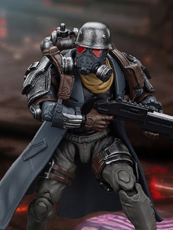 Battle for the Stars Shadow Jaeger Squad Jackal 1/18 Scale Action Figure Gallery Image 2