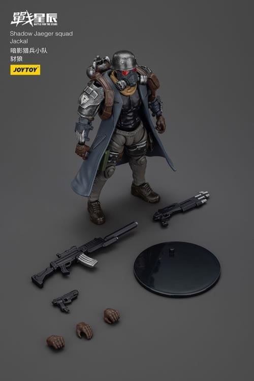 Battle for the Stars Shadow Jaeger Squad Jackal 1/18 Scale Action Figure Gallery Image 9