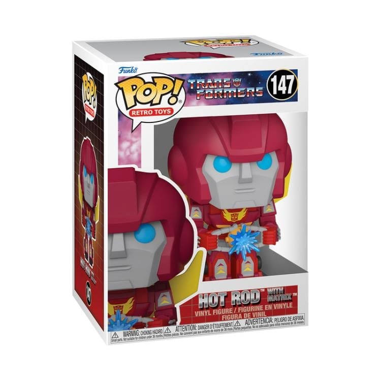 Transformers Pop! Retro Toys #147 Hot Rod with Matrix Gallery Image 3