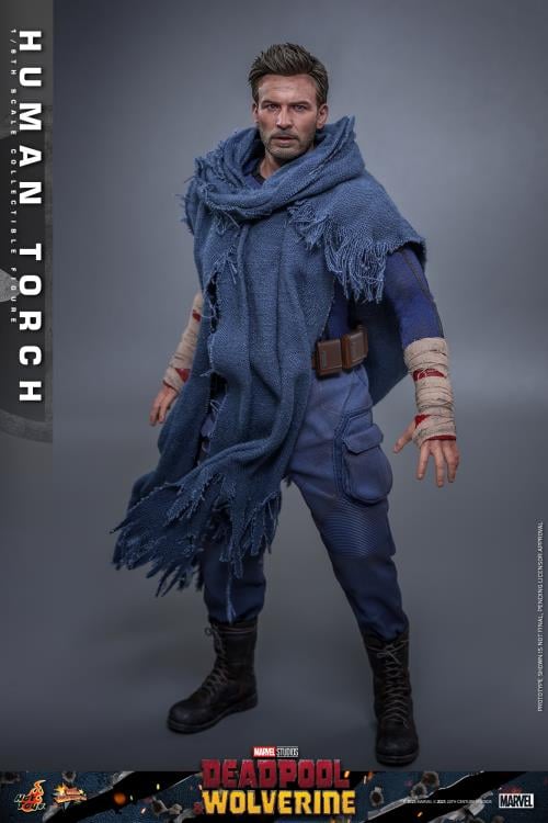 Deadpool & Wolverine MMS789 Human Torch 1/6th Scale Collectible Figure Gallery Image 9