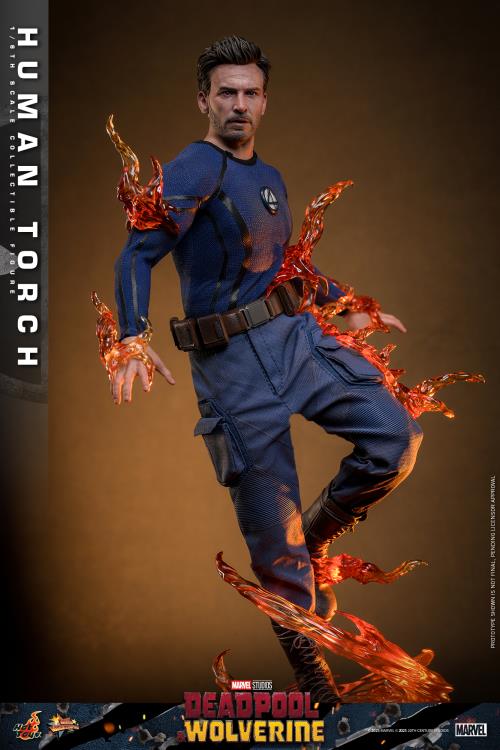 Deadpool & Wolverine MMS789 Human Torch 1/6th Scale Collectible Figure