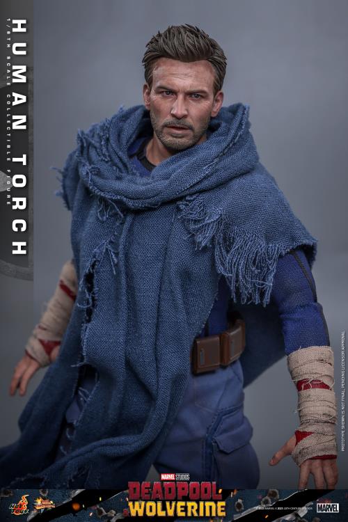 Deadpool & Wolverine MMS789 Human Torch 1/6th Scale Collectible Figure Gallery Image 12