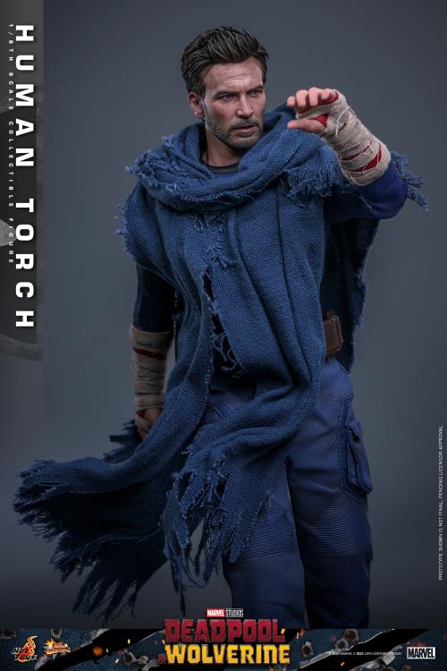 Deadpool & Wolverine MMS789 Human Torch 1/6th Scale Collectible Figure Gallery Image 10