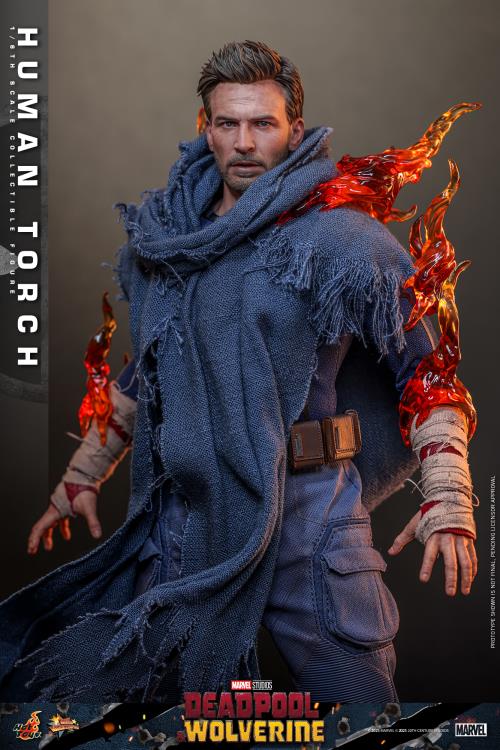 Deadpool & Wolverine MMS789 Human Torch 1/6th Scale Collectible Figure Gallery Image 7