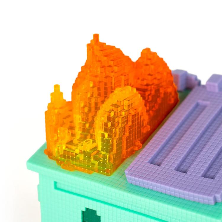 Dumpster Fire 8-Bit Vinyl Figure Gallery Image 5