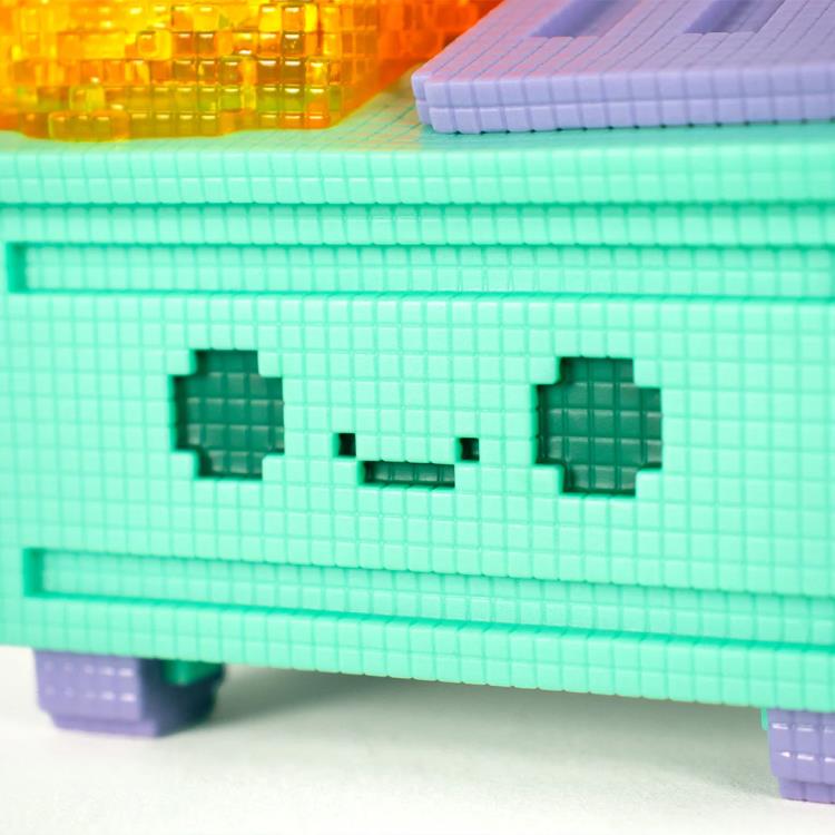 Dumpster Fire 8-Bit Vinyl Figure Gallery Image 7