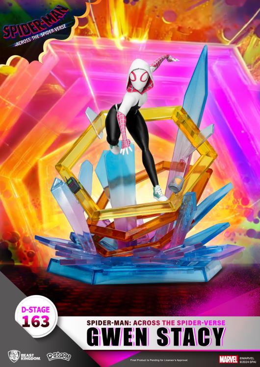 Spider-Man: Across the Spider-Verse D-Stage DS-163 Gwen Stacy Statue Gallery Image 7