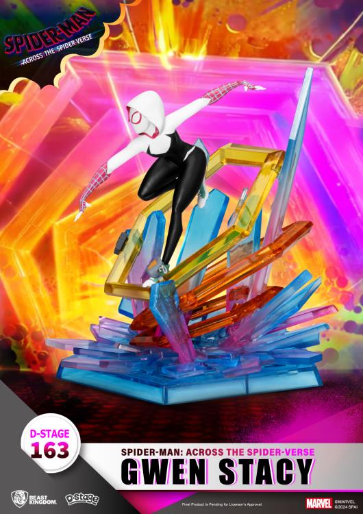 Spider-Man: Across the Spider-Verse D-Stage DS-163 Gwen Stacy Statue Gallery Image 6