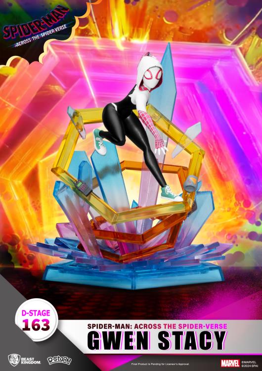 Spider-Man: Across the Spider-Verse D-Stage DS-163 Gwen Stacy Statue Gallery Image 3