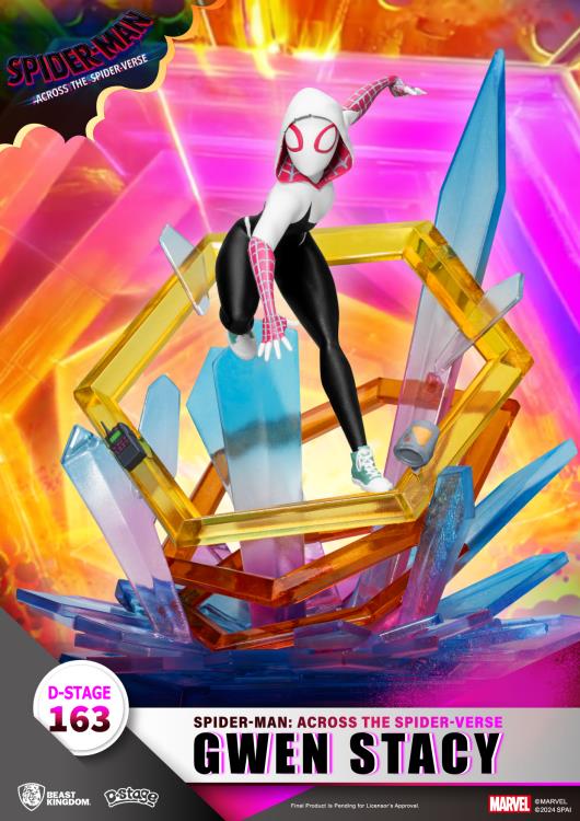 Spider-Man: Across the Spider-Verse D-Stage DS-163 Gwen Stacy Statue Gallery Image 8